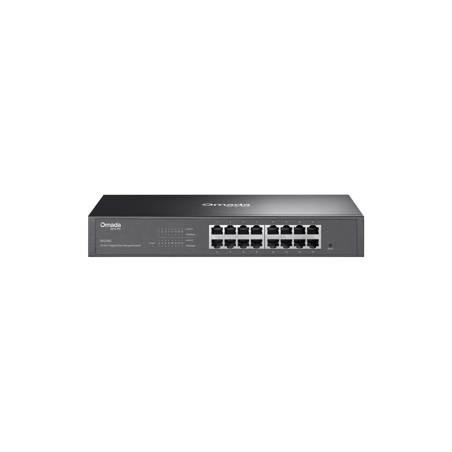 Tp-Link ES216G | TP-LINK Omada 16-Port Gigabit Easy Managed Switch | Desktop/Rackmountable | Managed | Power supply type 100-240