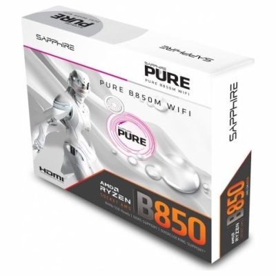 Sapphire Motherboard PURE B850M WIFI AM5 4DDR5 mATX