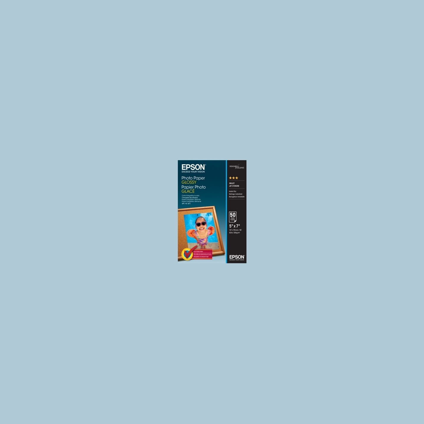 Epson Photo Paper Glossy | Photo Paper | 200 g/m² | 13 x 18 cm