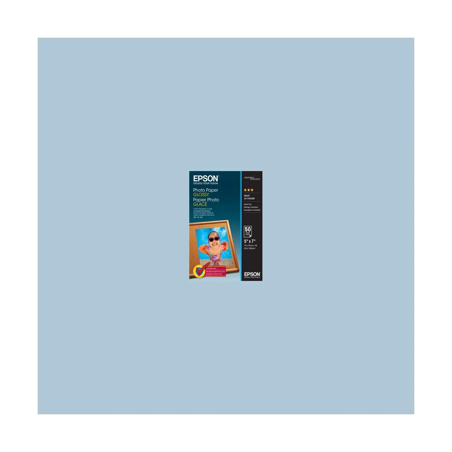 Epson Photo Paper Glossy | Photo Paper | 200 g/m² | 13 x 18 cm
