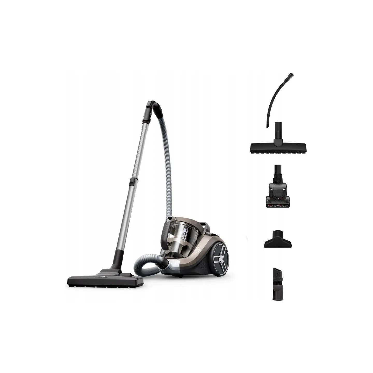 Tefal | Vacuum cleaner | TW4B70 Compact Power XXL | Bagless | Power 900 W | Dust capacity 2.5 L | Beige