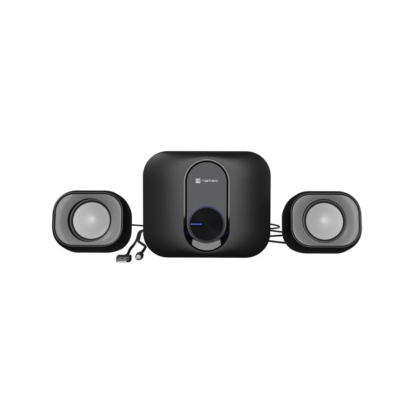 Natec Computer Speakers Pug, Black | Natec