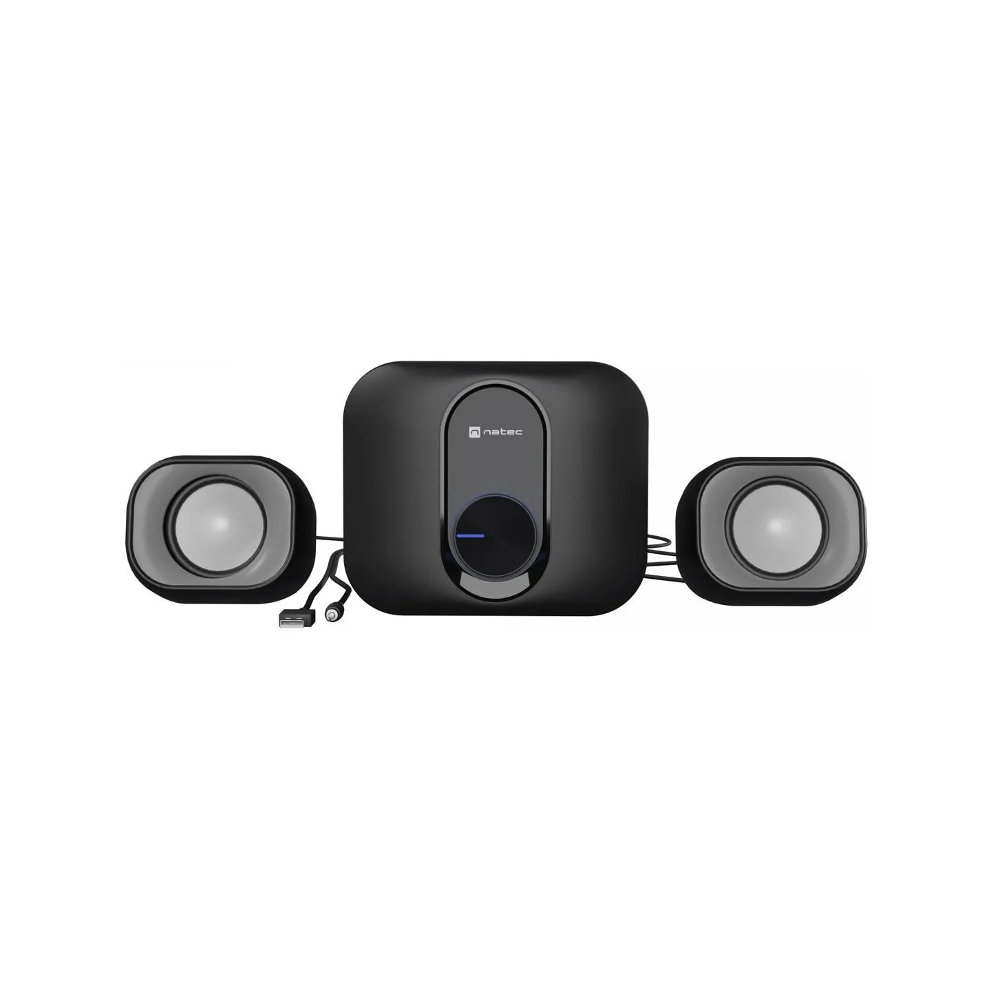 Natec Computer Speakers Pug, Black | Natec
