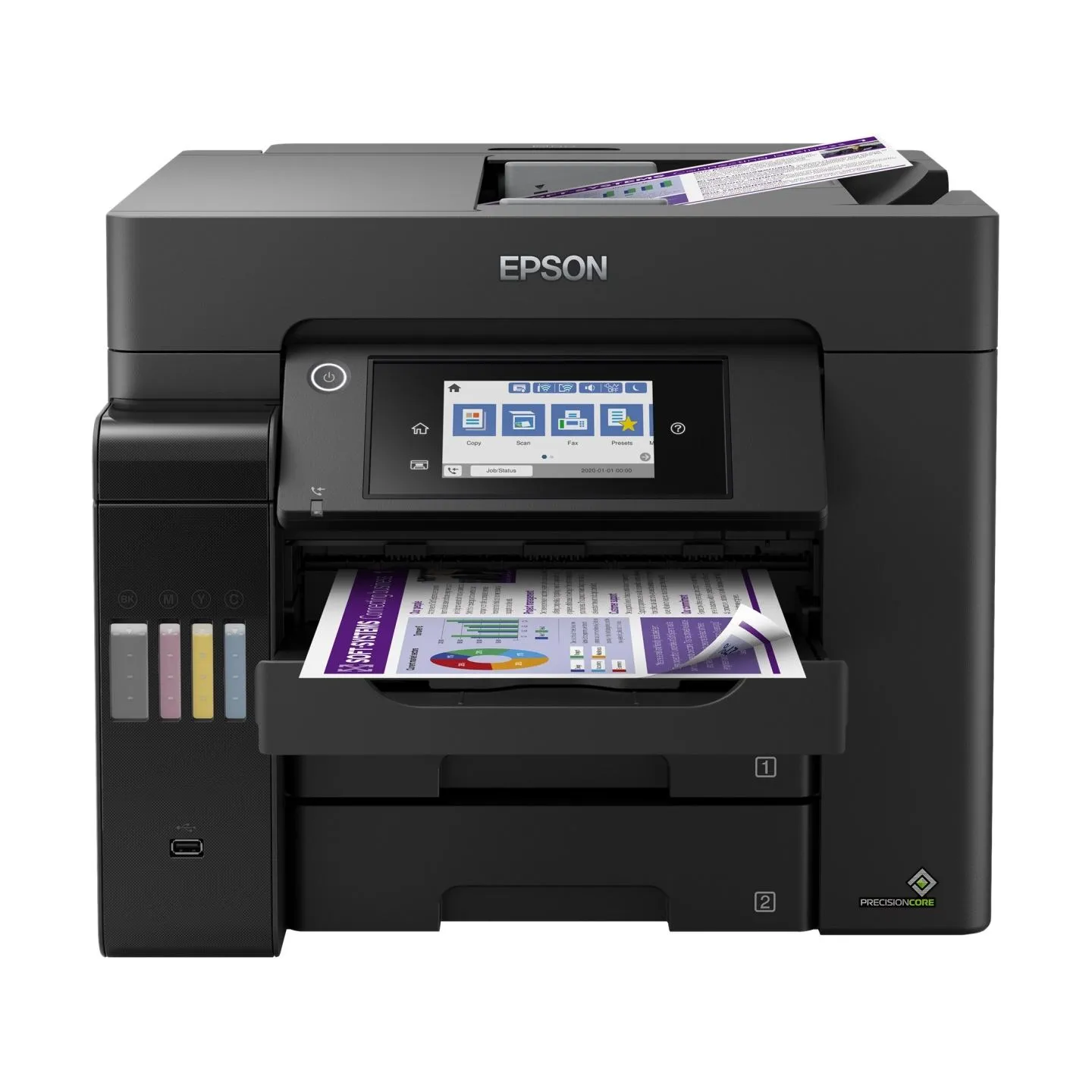 Epson | Multifunctional Printer | EcoTank L6570 | Inkjet | Colour | Inkjet Multifunctional Printer | A4 | Wi-Fi | Black