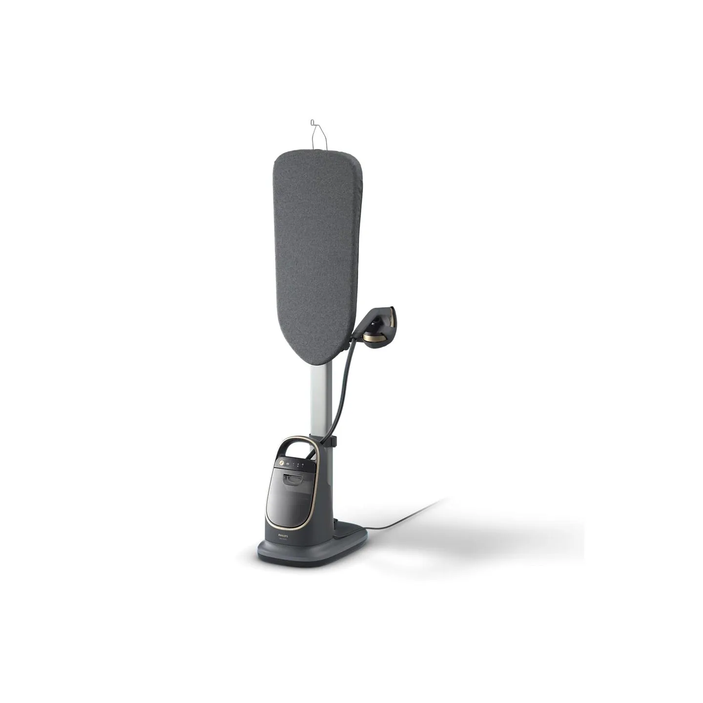 Philips 8500 Series All-in-One Ironing Solution | AIS8540/80 | Stand Steamer | 2200 W | 1.2 L | 90 g/min | Dark slate/Gold