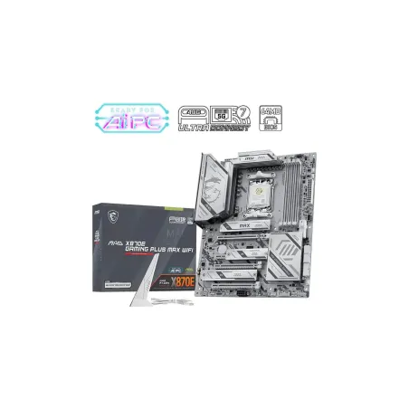MSI MAG X870E GAMING PLUS MAX WIFI | Processor family AMD | Processor socket AM5 | DDR5 | Supported hard disk drive interfaces S