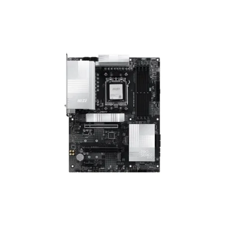 MSI PRO X870E-S EVO WIFI | Processor family AMD | Processor socket AM5 | DDR5 | Supported hard disk drive interfaces SATA, M.2 |