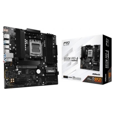 Asrock Motherboard B850M PRO-A AM5 4DDR5 HDMI/DP mATX