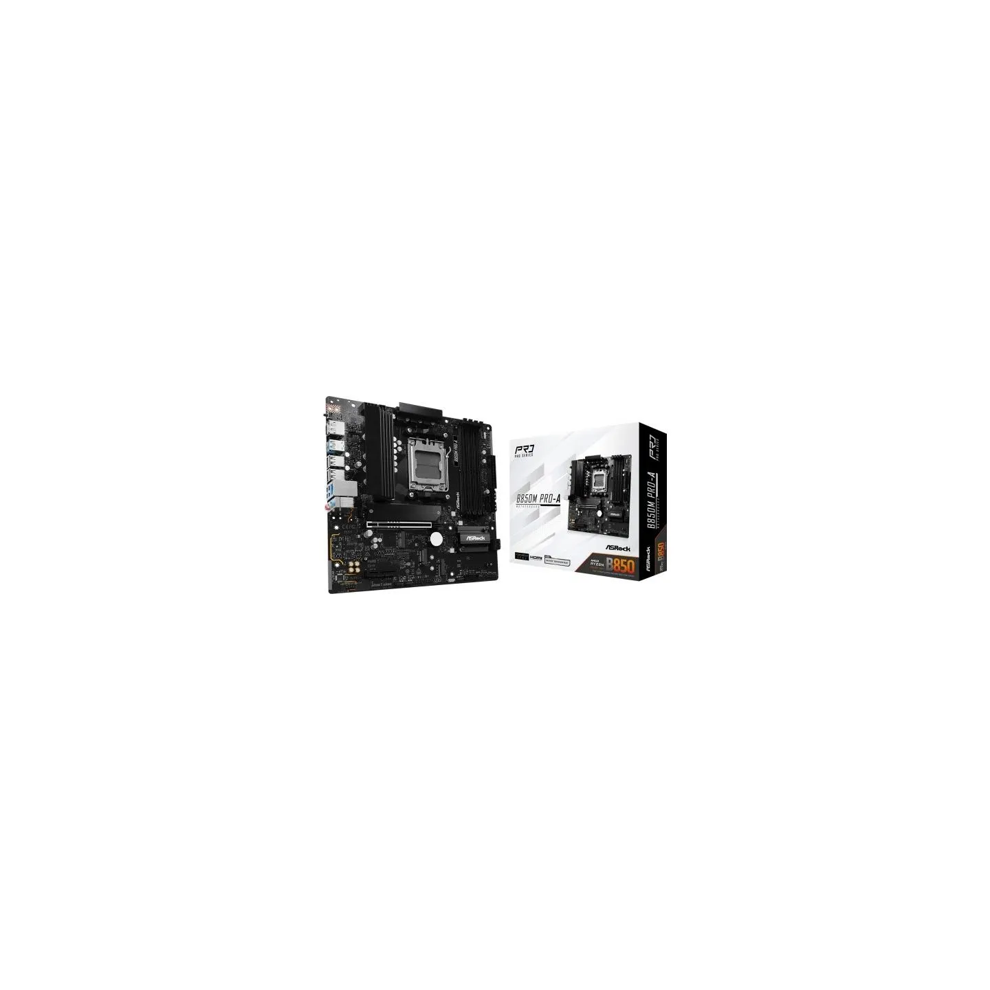 Asrock Motherboard B850M PRO-A AM5 4DDR5 HDMI/DP mATX