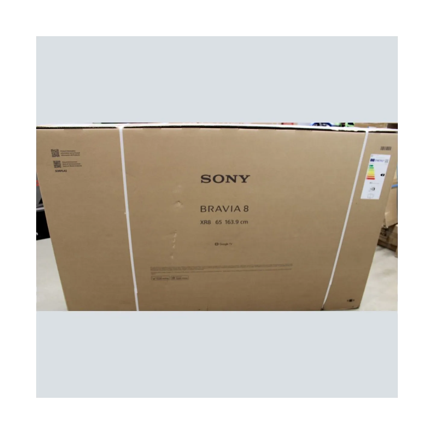 Sony K65XR80P Bravia 8 65" (164cm) 4K Ultra HD Smart Google OLED TV | Sony K65XR80PAEP | 65 | Smart TV | Google TV | 4K UHD | Bl