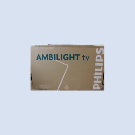 Philips 55PUS8010/12 55" (139cm) LED 4K Ambilight TV | Philips 55PUS8010/12 | 55 | Smart TV | TITAN OS | UHD | Black | DAMAGED P