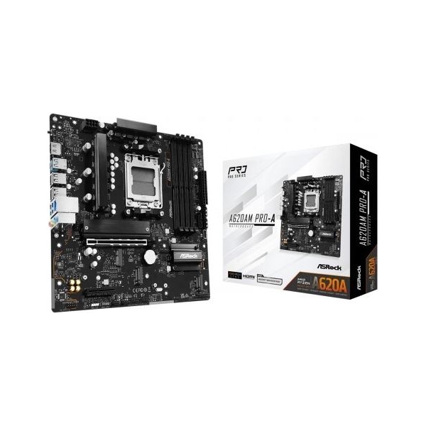Asrock A620AM PRO-A AM5 4DDR5 HDMI M.2 mATX