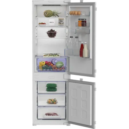 Beko Refrigerator | B3BCNA294HS | Energy efficiency class E | Built-in | Combi | Height 177.5 cm | No Frost system | Fridge net 