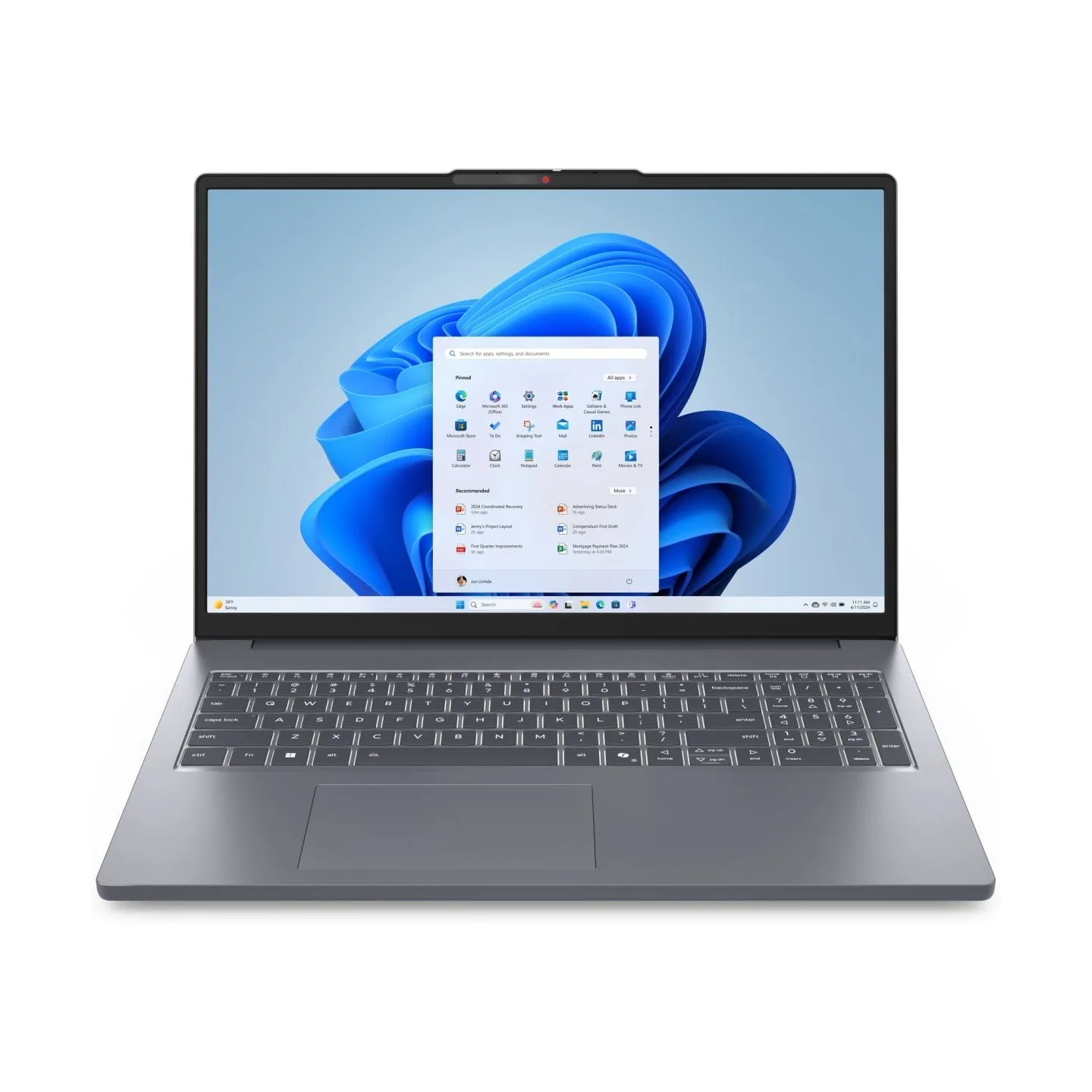 Lenovo IdeaPad Slim 3 16ARP10 | Luna Grey | 16 " | IPS | WUXGA | 1920 x 1200 pixels | Anti-glare | AMD Ryzen 5 | 7535HS | 16 GB 