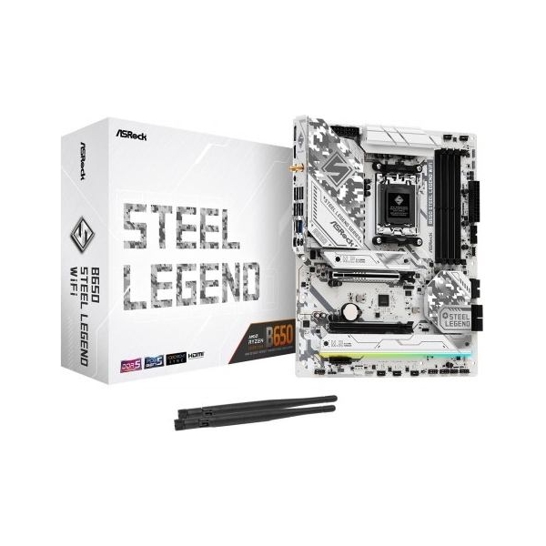 Asrock B650 STEEL LEGEND WIFI AM5 4DDR5 HDMI/DP M2 AT