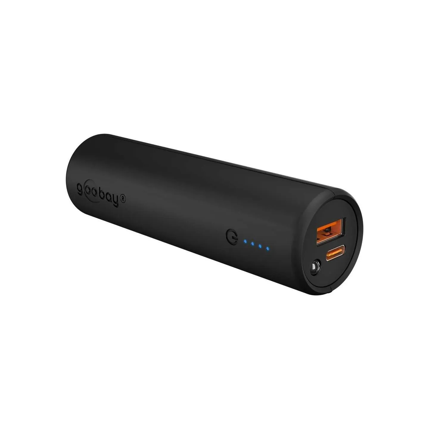 Goobay Bike Powerbank 5.0 with Reinforced Holder for Bicycle Handlebars | 60656 | 5000 mAh | Black