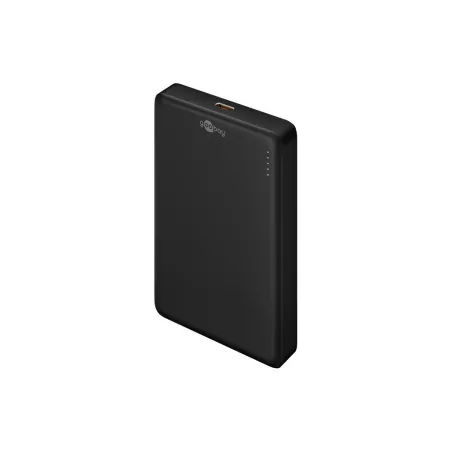 Goobay Magnetic Wireless Power Bank | 70183 | 10000 mAh | USB-C | Black