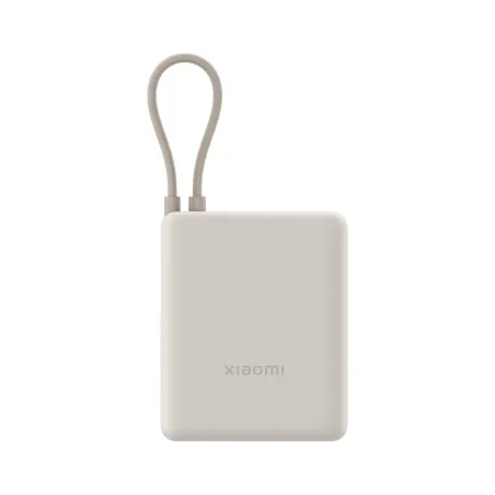 Xiaomi 33W Power Bank (Integrated Cable) | 10000 mAh | USB-C | Tan