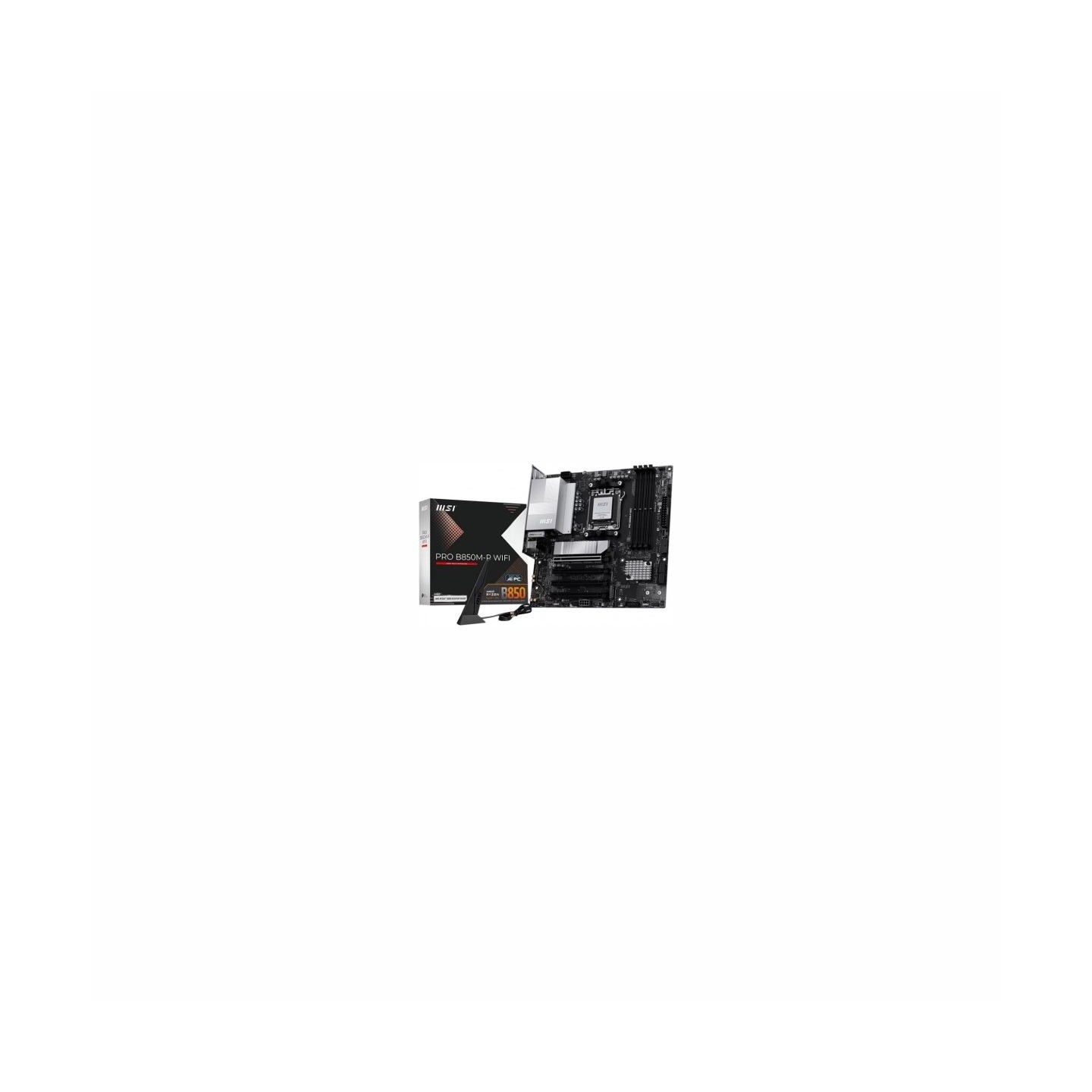 MSI Motherboard PRO B850M-P WIFI AM5 4DDR5 ATX