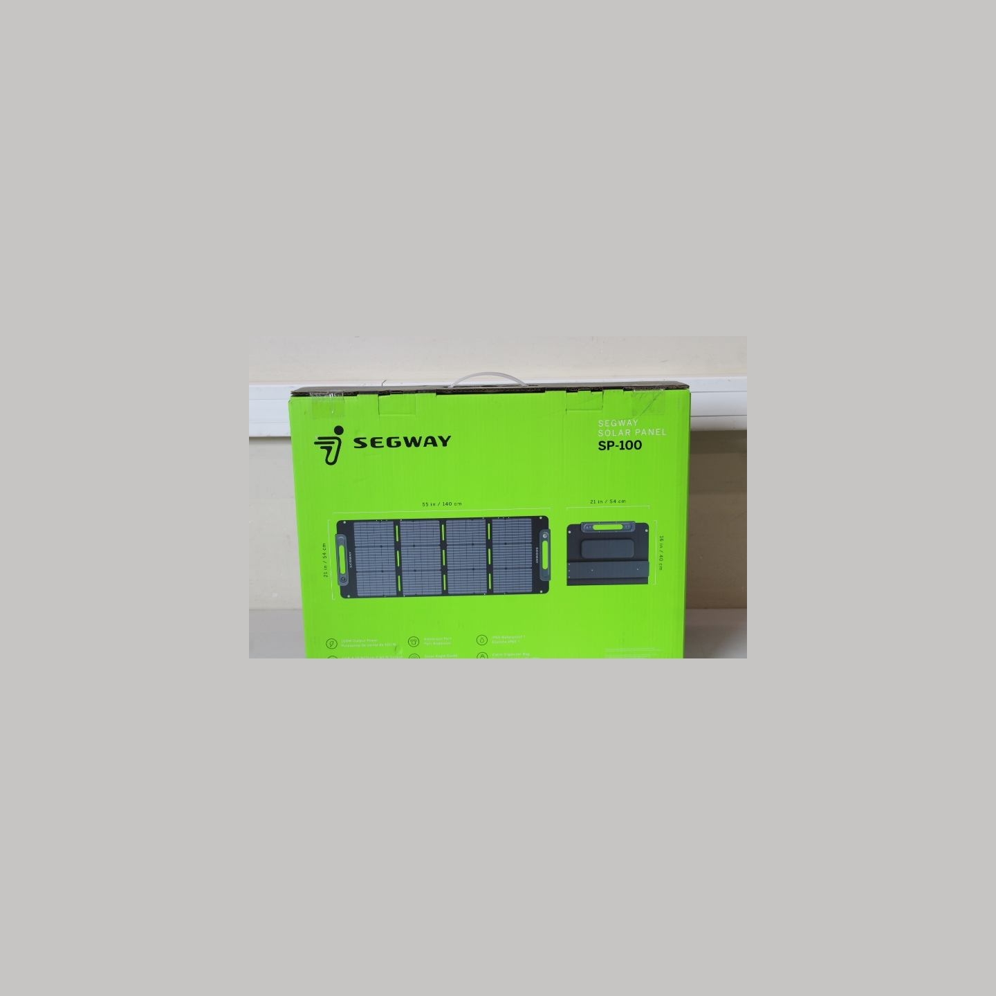 Segway | 100 W | Solar Panel 100 | Type-C, USB-A DEMO