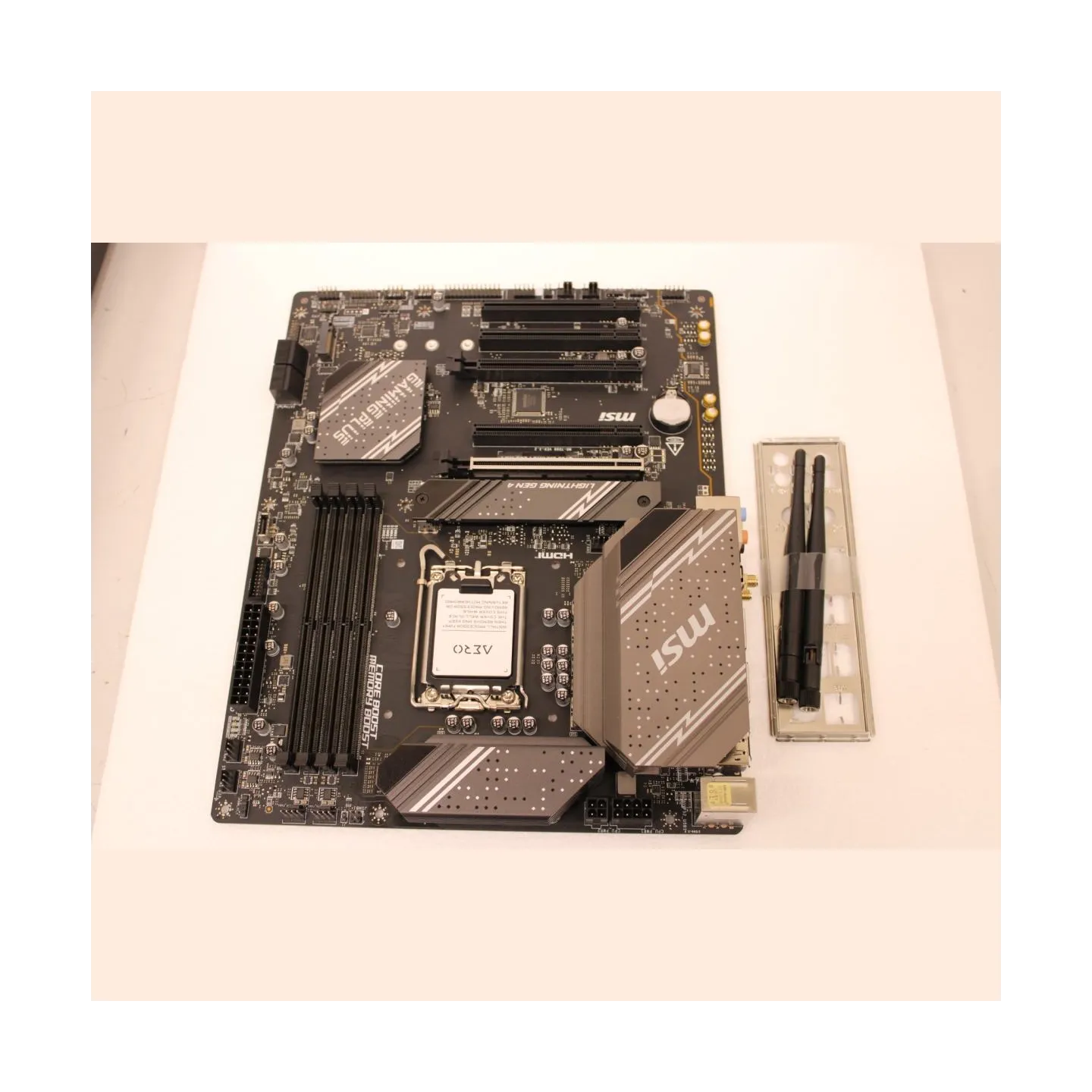 MSI B760 GAMING PLUS WIFI | Processor family Intel | Processor socket LGA1700 | REFURBISHED, WITHOUT ORIGINAL PACKAGING AND MANU