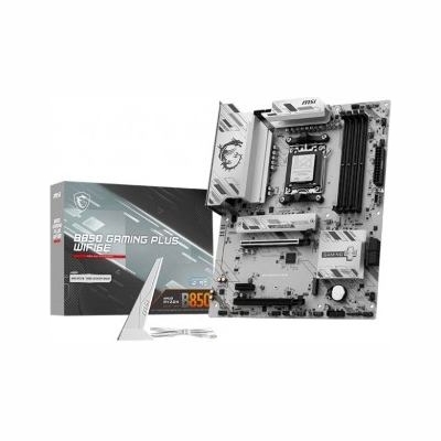 MSI B850 GAMING PLUS WIFI6E | Processor family AMD | Processor socket AM5 | DDR5 | Supported hard disk drive interfaces SATA, M.