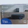Ecovacs DEEBOT T90 PRO OMNI BLACK Vacuum cleaner, Robot, Wet&Dry, 30800Pa,  TruEdge 3.0, AIVI 3D 3.0, 4000 mAh, Black + Auto-emp