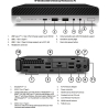 HP Renewed Grade A | EliteDesk 800 G4 | Intel Core i5 | i5-8500T | 8 GB | SSD | 256 GB | Intel UHD Graphics 630 | Windows 11 Pro