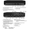 HP Renewed Grade A | EliteDesk 800 G6 | Intel Core i5 | i5-10500T | 16 GB | SSD | 256 GB | Intel UHD Graphics | Windows 11 Pro