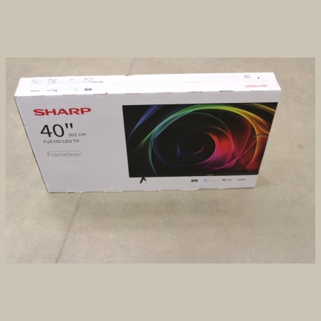 Sharp 40HA1205E 40" (101cm) Full HD TV |  Sharp 40HA1205E | 40 | FHD | Black | DAMAGED PACKAGING