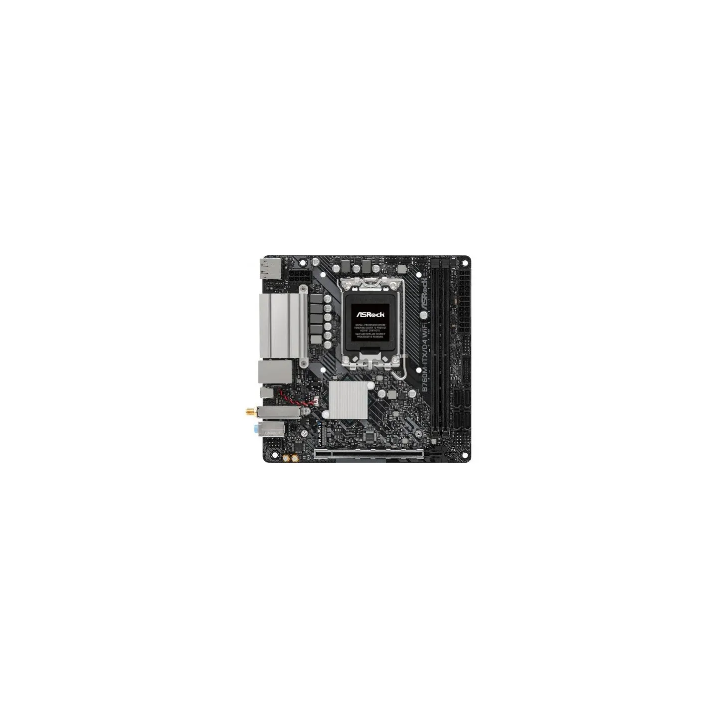 Asrock Motherboard B760M-ITX D4 WIFI s1700 2DDR4 mITX M.2 USB-C