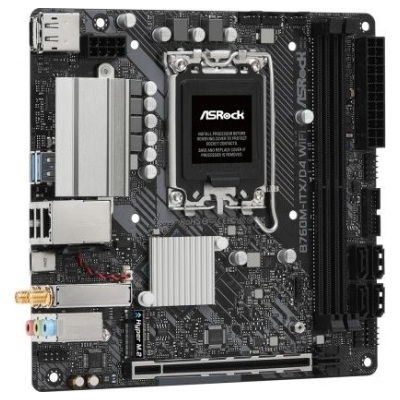 Asrock Motherboard B760M-ITX D4 WIFI s1700 2DDR4 mITX M.2 USB-C