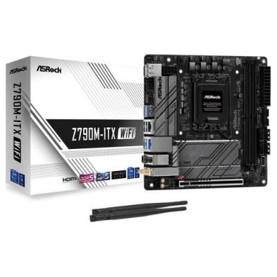 Asrock Z790M-ITX WIFI S1700 2DDR5 HDMI M.2 mITX