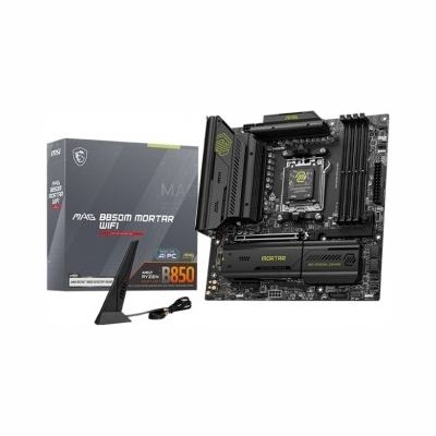 MSI Motherboard MAG B850M MORTAR WIFI AM5 4DDR5 mATX