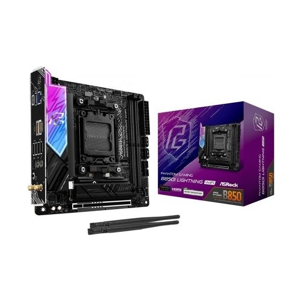 Asrock Motherboard B850I LIGHTNING WIFI AM5 2DDR5 ITX