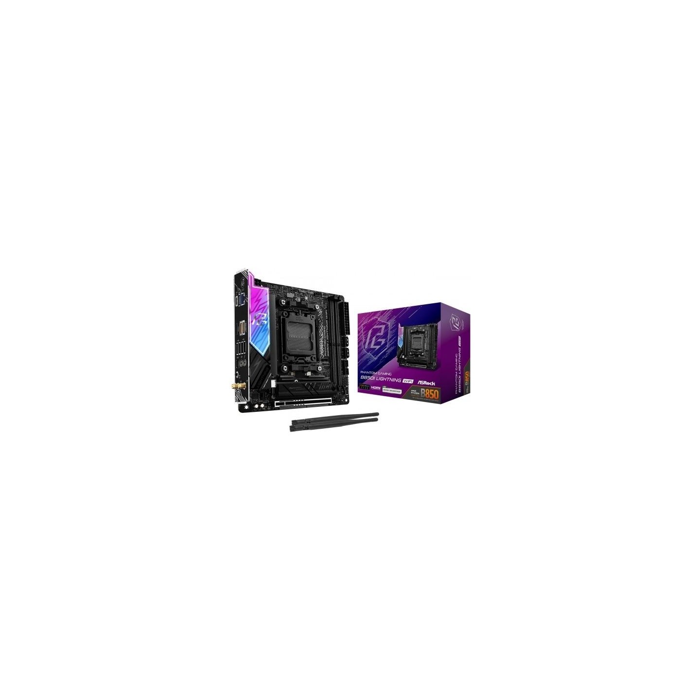 Asrock Motherboard B850I LIGHTNING WIFI AM5 2DDR5 ITX