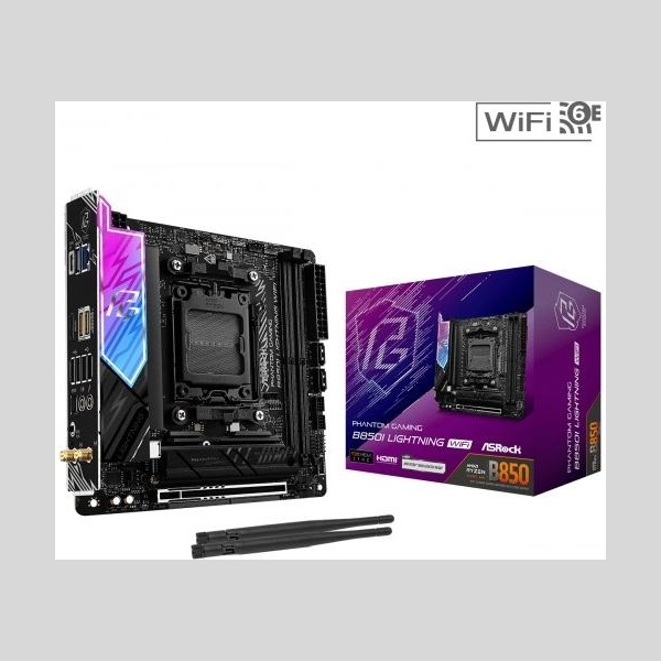 Asrock Motherboard B850I LIGHTNING WIFI AM5 2DDR5 ITX