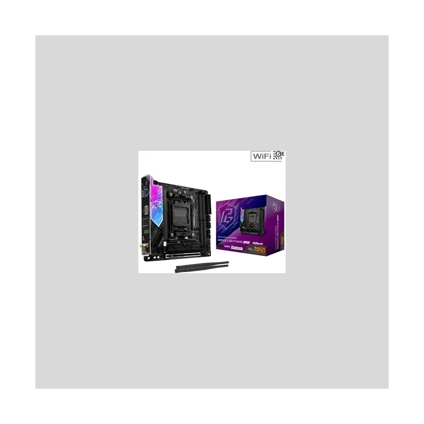 Asrock Motherboard B850I LIGHTNING WIFI AM5 2DDR5 ITX