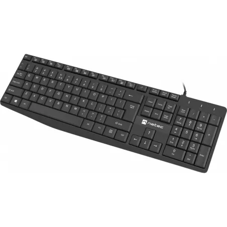 Natec | Keyboard | Nautilus NKL-1950 | Keyboard | Wired | US | Black