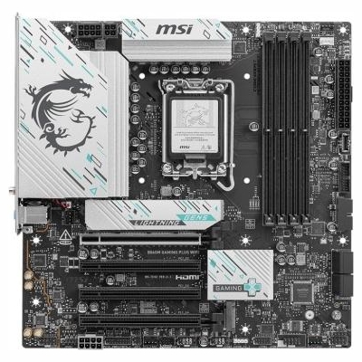MSI B860M GAMING PLUS WIFI | Processor family Intel | Processor socket LGA1851 | DDR5 | Supported hard disk drive interfaces SAT