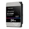 WD HDD|WESTERN DIGITAL ULTRASTAR|Ultrastar DC HC580|24TB|SATA|512 MB|7200 rpm|3,5"|0F62796