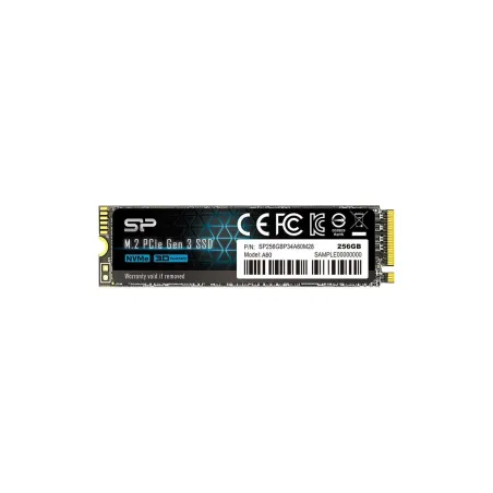 Silicon Power | SSD | P34A60 | 256 GB | Solid-state drive interface PCIe Gen3x4 | Read speed 2200 MB/s | Write speed 1600 MB/s