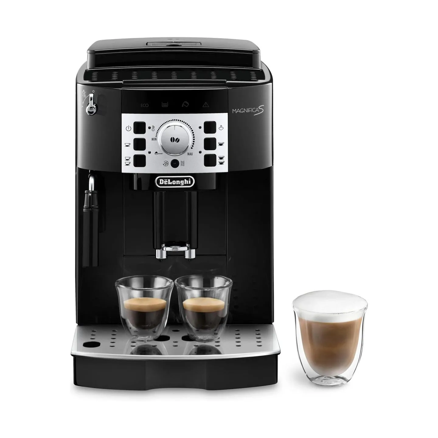 Delonghi | Coffee Maker | ECAM22.115.B Magnifica S | Pump pressure 15 bar | Built-in milk frother | Automatic | 1450 W | Black