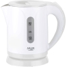 Adler | Kettle | AD 1371w | Electric | 850 W | 0.8 L | Stainless steel/Polypropylene | 360° rotational base | White