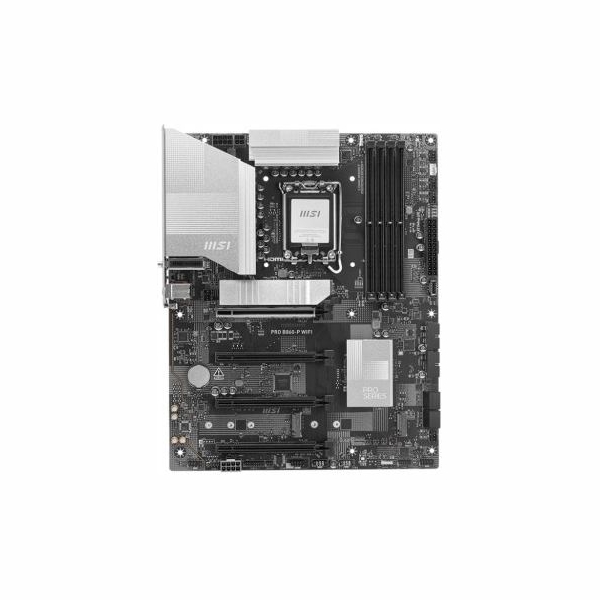MSI PRO B860-P WIFI | Processor family Intel | Processor socket LGA1851 | DDR5 | Supported hard disk drive interfaces SATA, M.2 