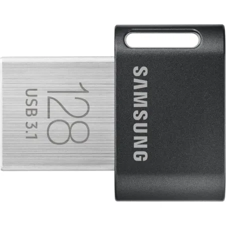 Samsung | FIT Plus | MUF-128AB/APC | 128 GB | USB 3.1 | Black/Silver