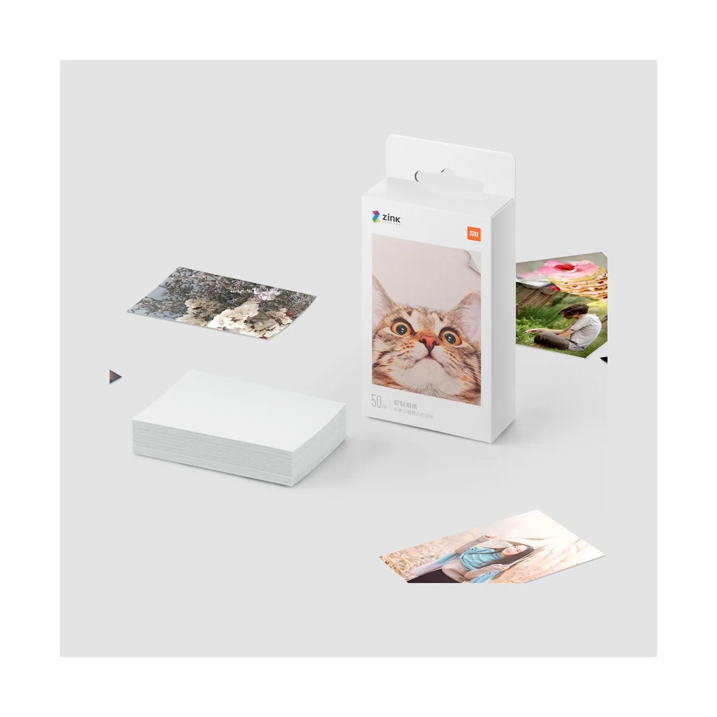 Xiaomi Mi Portable Photo Printer Paper | TEJ4019GL | Photo Paper | 2x3-inch