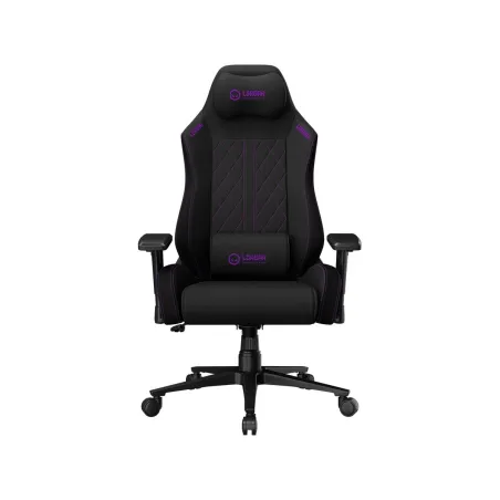 Lorgar CHA41, Ergonomic Gaming Chair Advanced, premium anti-stain fabric, Black/purple
