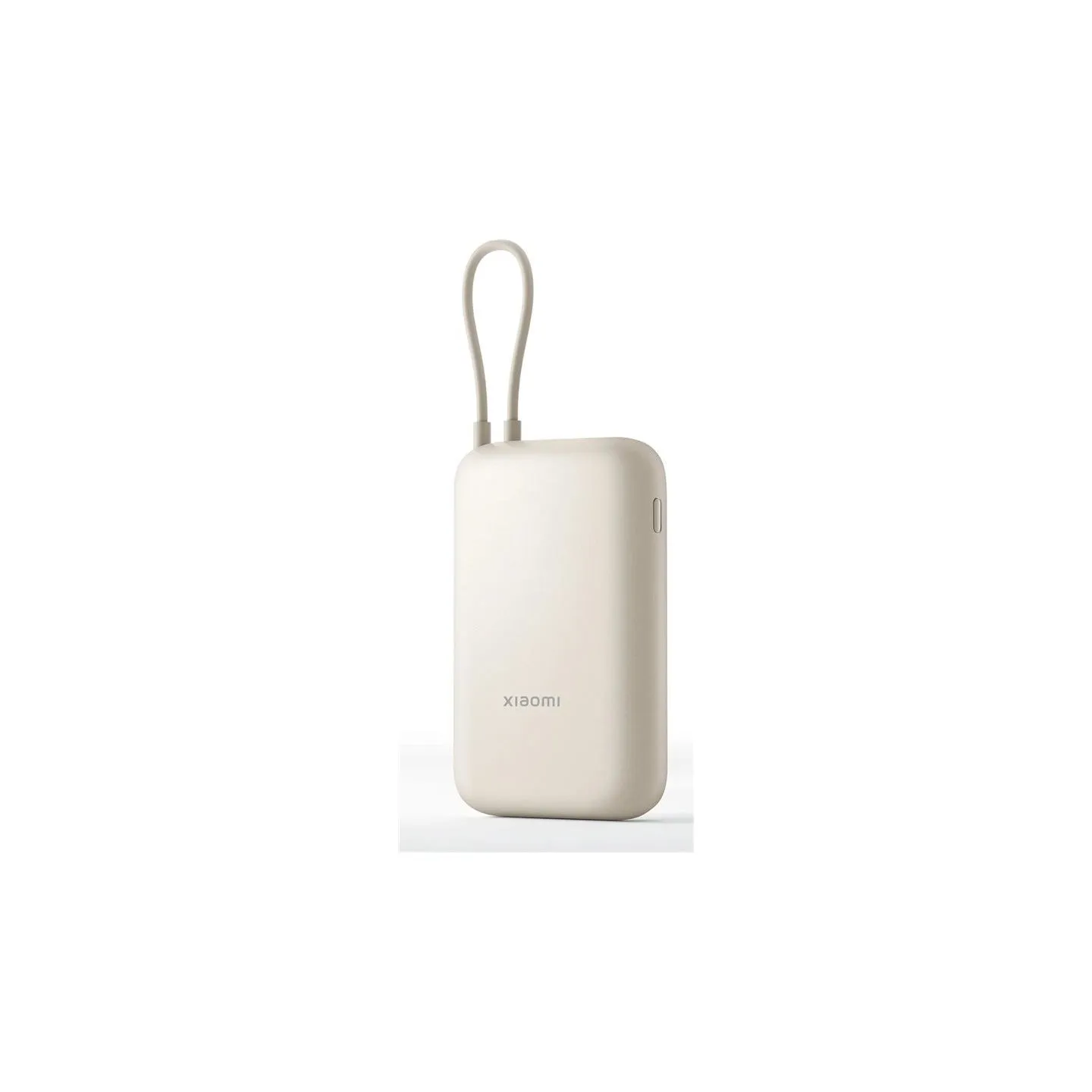 Xiaomi Power Bank (Integrated Cable) | 10000 mAh | USB-A/USB-C/USB-C cable | Tan
