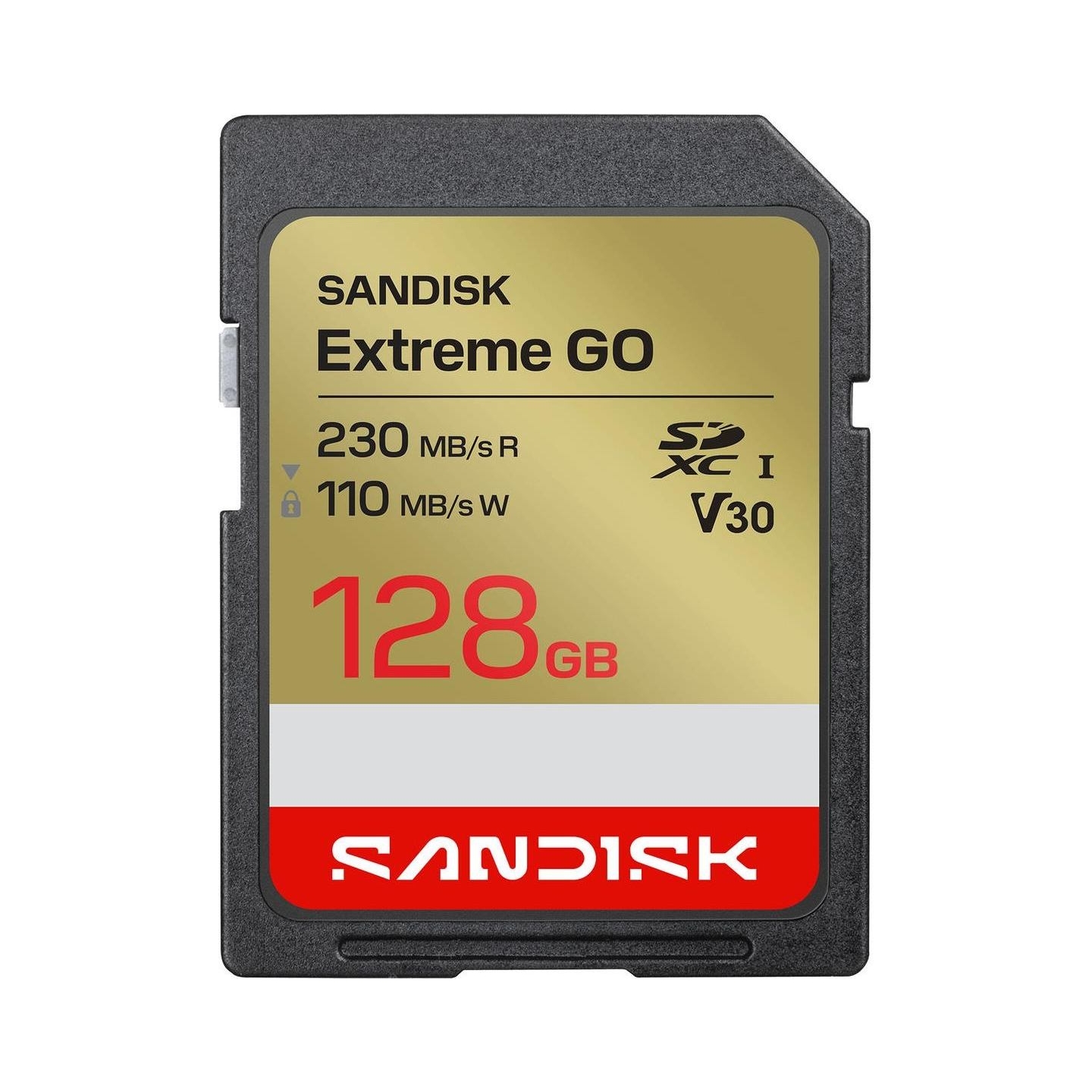 Sandisk Extreme GO SD UHS I Card 128GB